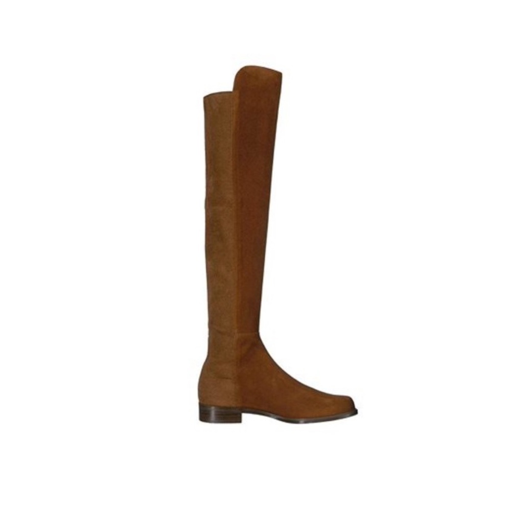 Stuart Weitzman 5050 Boot | Knee High Coffee Brown Suede